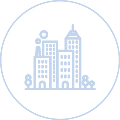 CENTURY 21 Judge Fite Market Specialization Icon Blue - Commercial