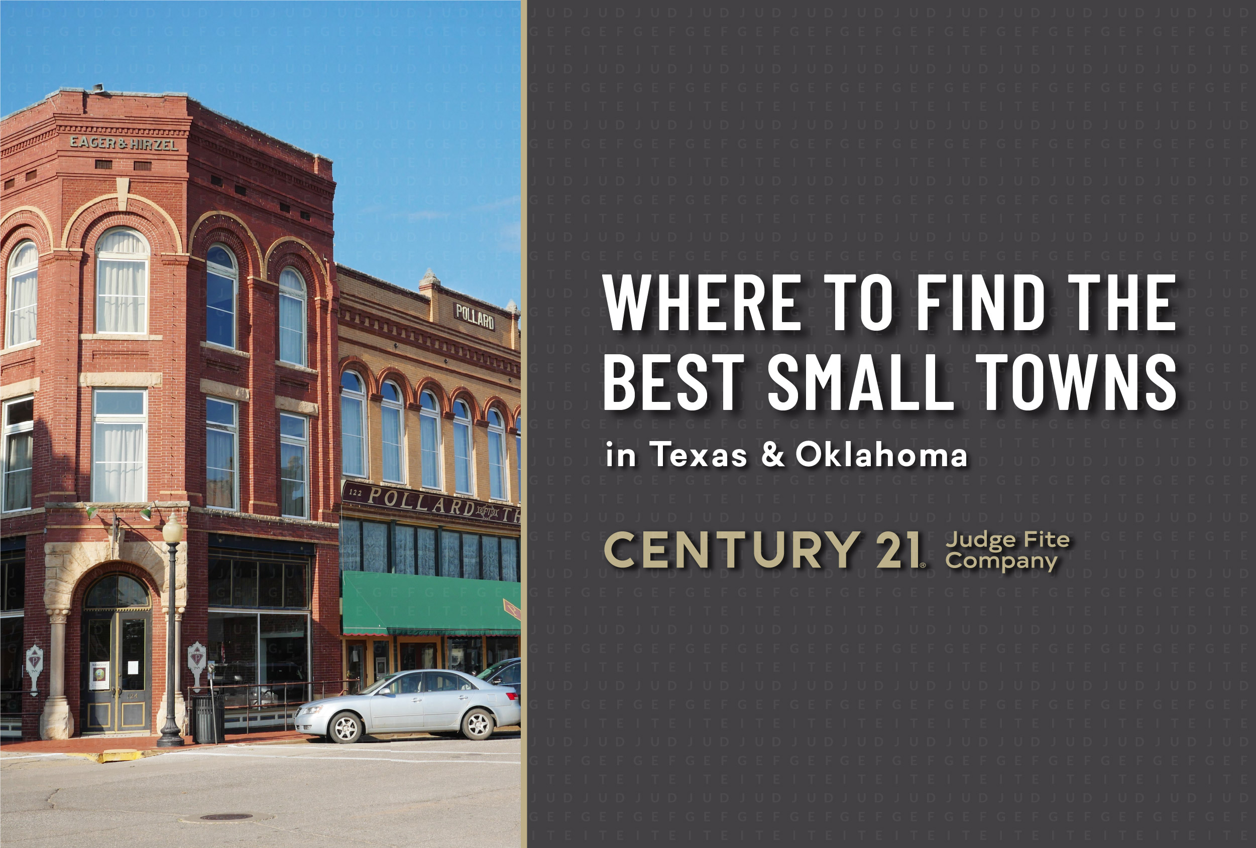 Where to Find the Best Small Towns in Texas and Oklahoma